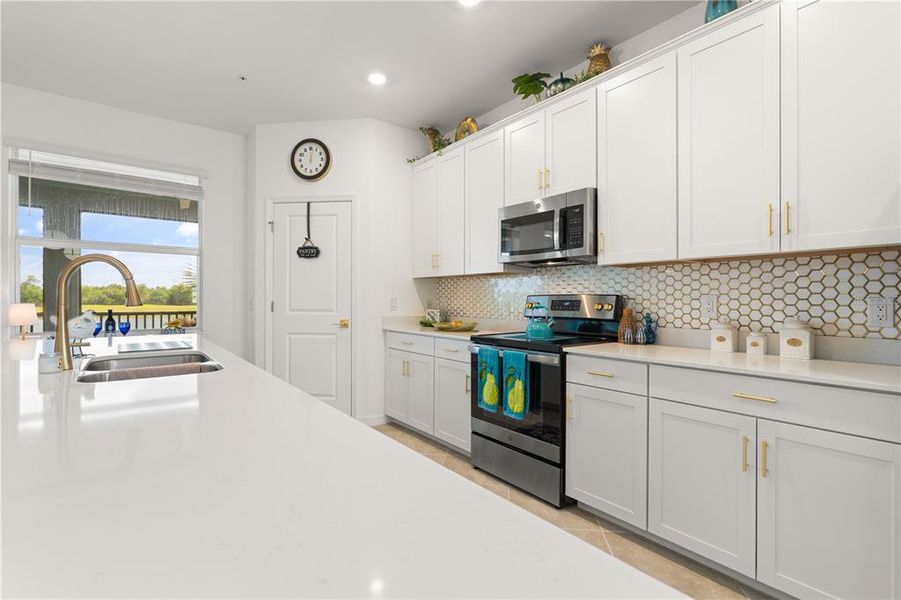 Furnished interior view inside a new home in , Punta Gorda (Image 35).