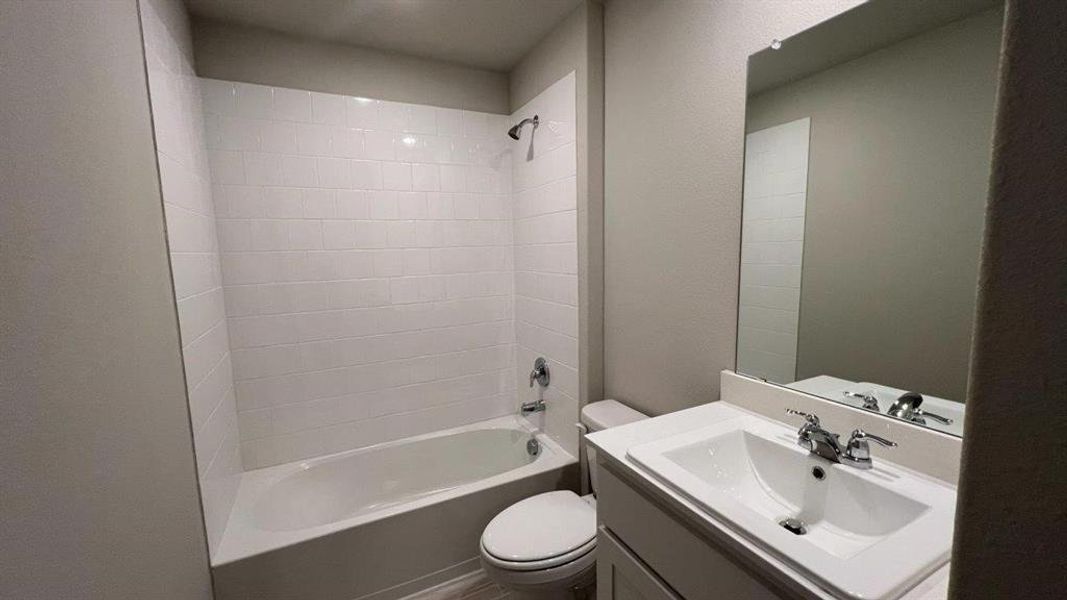 Furnished interior view inside a new home in Rosewood at Beltmill, Fort Worth (Image 7).