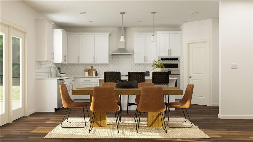 Furnished interior view inside a new home in Deer Valley, Canton (Image 16). Furnished interior view inside a new home in Deer Valley, Canton (Image 16).