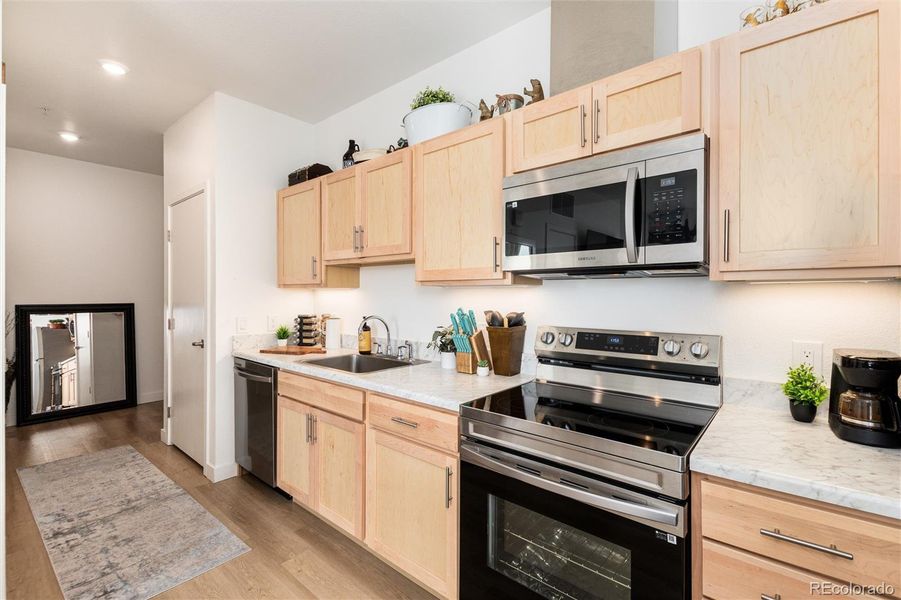 Furnished interior view inside a new home in , Denver (Image 12).