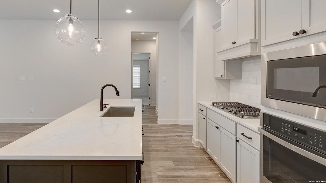 Furnished interior view inside a new home in Esperanza, Boerne (Image 6).