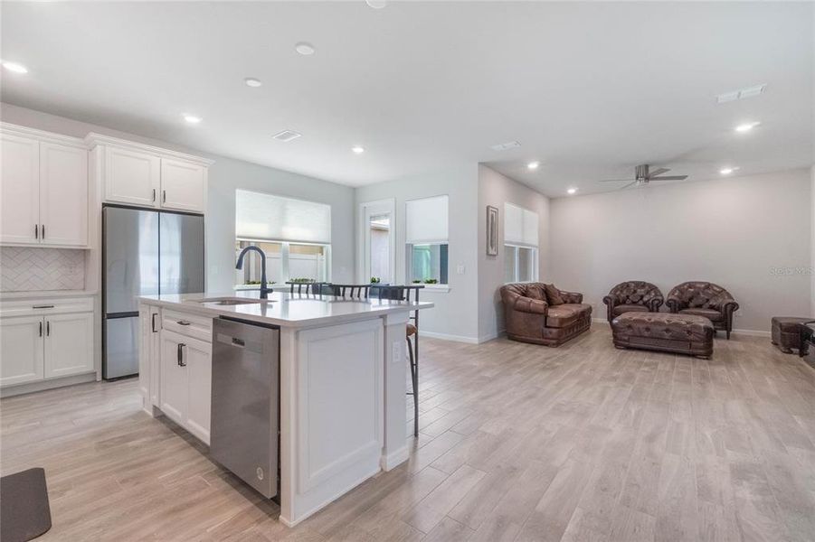 Furnished interior view inside a new home in Isles of Lake Nona, Orlando (Image 17).