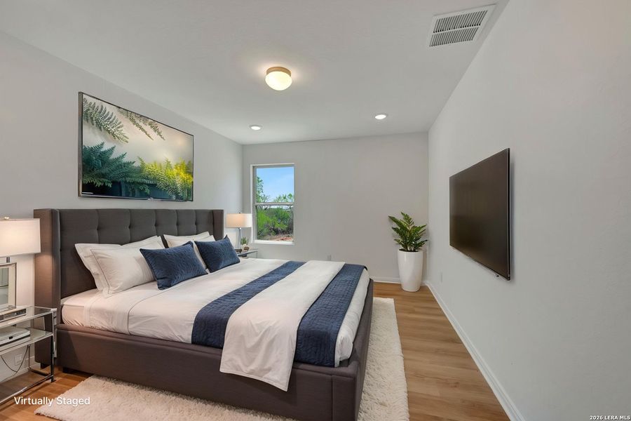 Furnished interior view inside a new home in Paloma Park, Converse (Image 4). Furnished interior view inside a new home in Paloma Park, Converse (Image 4).
