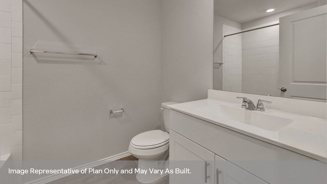 Representative furnished interior of a home built from the The Denton by D.R. Horton in Bollinger, Maxwell (Image 4).