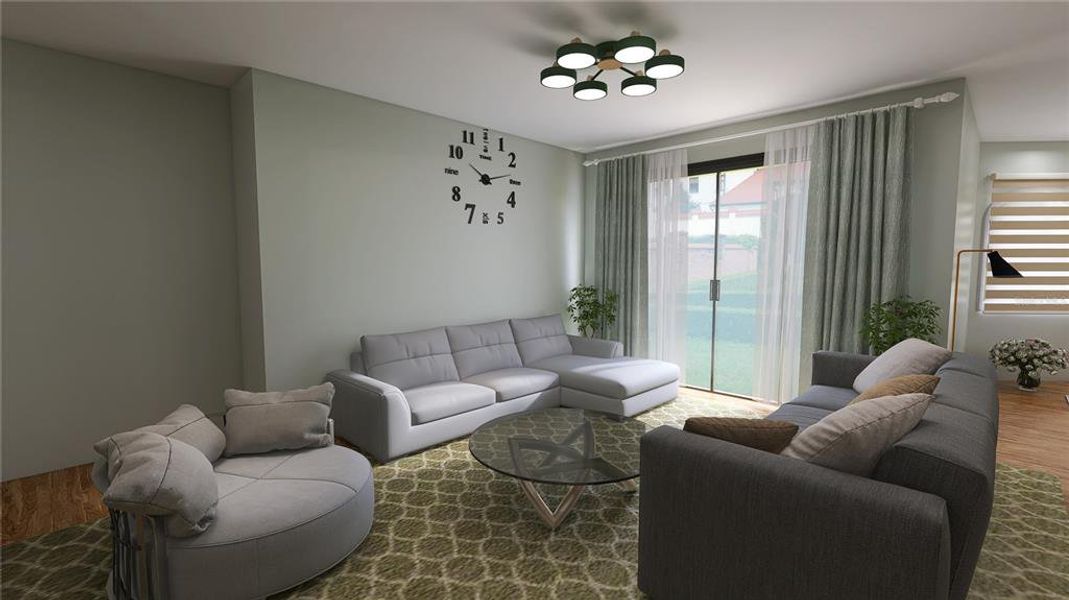 Furnished interior view inside a new home in , Homosassa (Image 14).