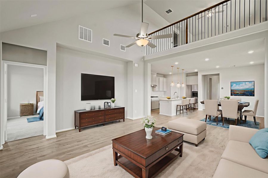 Furnished interior view inside a new home in Jubilee 40', Hockley (Image 10). Furnished interior view inside a new home in Jubilee 40', Hockley (Image 10).