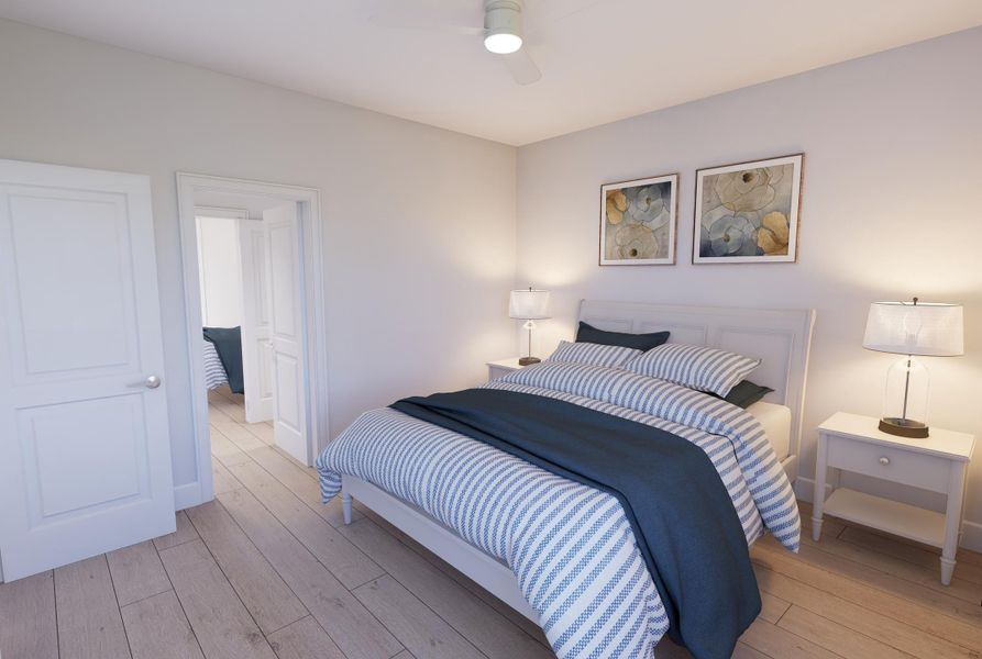 Furnished interior view inside a new home in , North Charleston (Image 33).