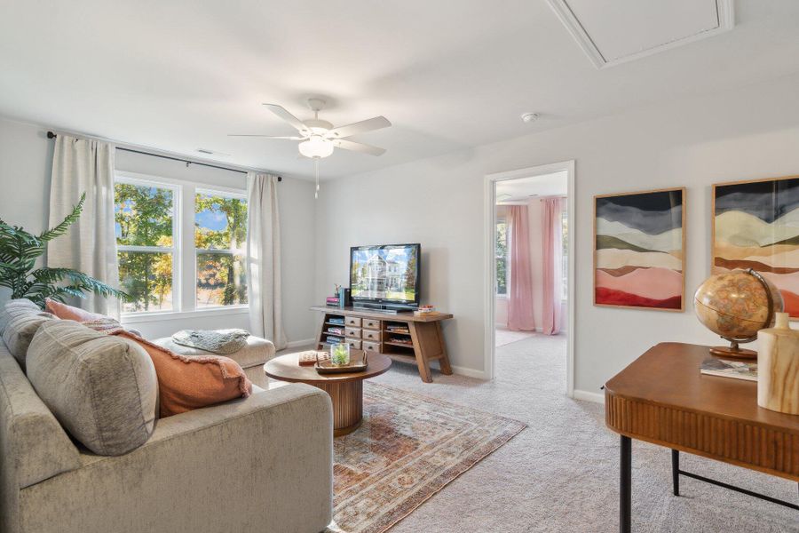 Furnished interior view inside a new home in , Summerville (Image 5).
