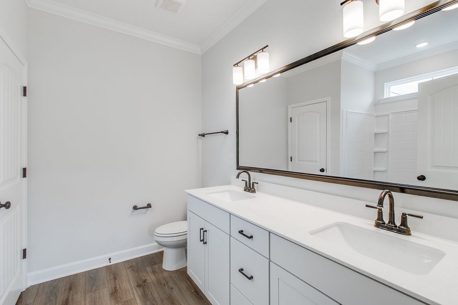 Furnished interior view inside a new home in Hendrix Farms, Lexington (Image 11).