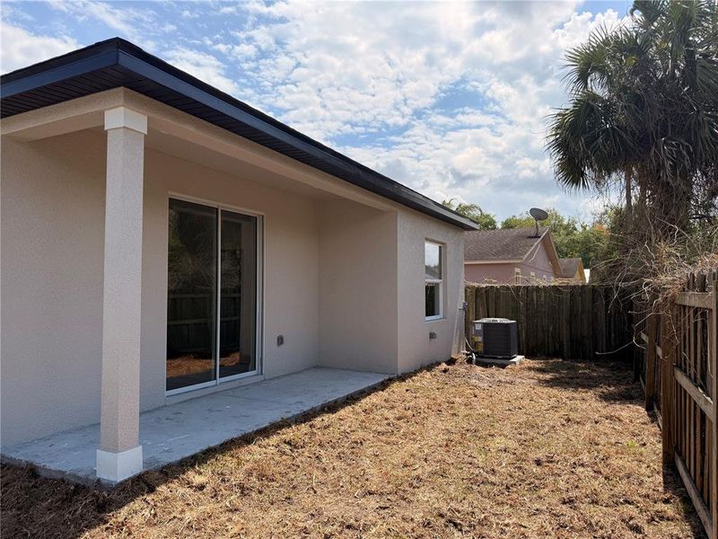 Exterior details and patio area of a home in , Sanford (Image 19). Exterior details and patio area of a home in , Sanford (Image 19).