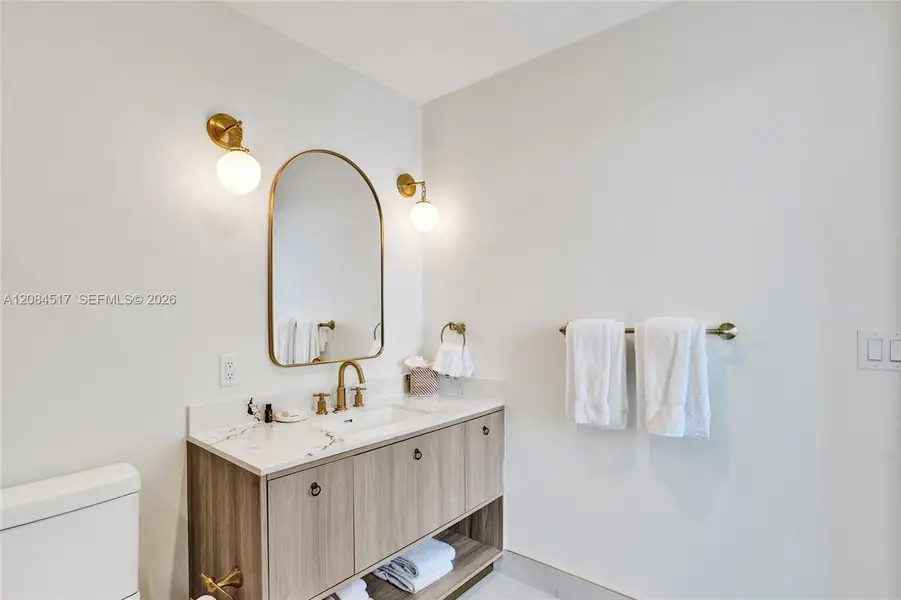 Furnished interior view inside a new home in , Miami (Image 6).