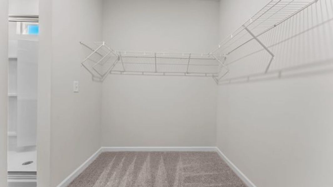 Representative unfurnished interior of a home built from the Lexington by Piedmont Residential in Hampton Ridge, Jefferson (Image 21).