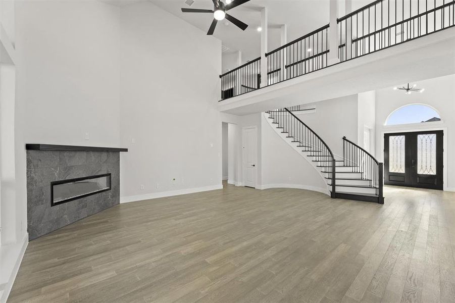 Spacious, unfurnished interior of a new home in Wellspring Estates, Celina (Image 21). Spacious, unfurnished interior of a new home in Wellspring Estates, Celina (Image 21).