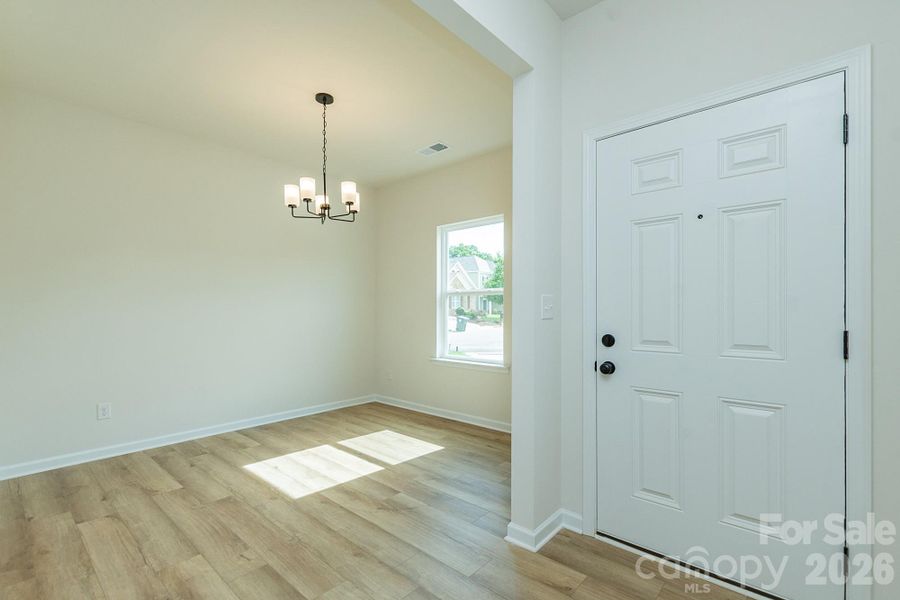 Spacious, unfurnished interior of a new home in Country Club Village, Salisbury (Image 17).