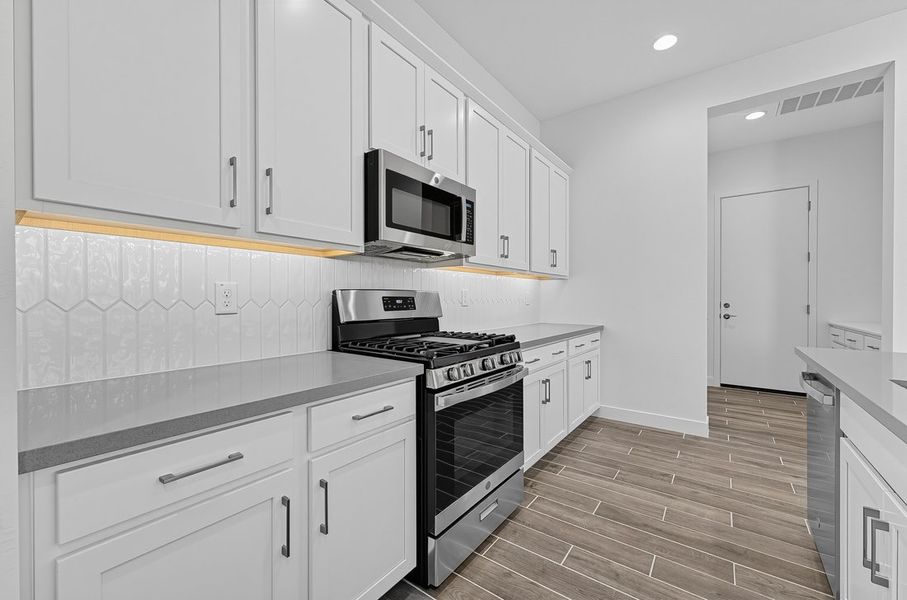 Furnished interior view inside a new home in Combs Ranch, San Tan Valley (Image 9).