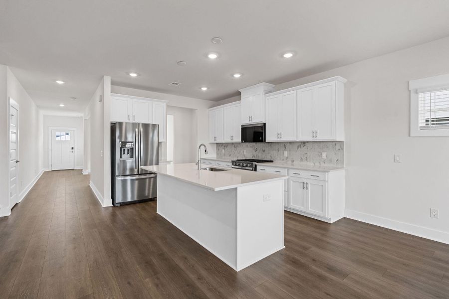 Furnished interior view inside a new home in , Summerville (Image 7). Furnished interior view inside a new home in , Summerville (Image 7).
