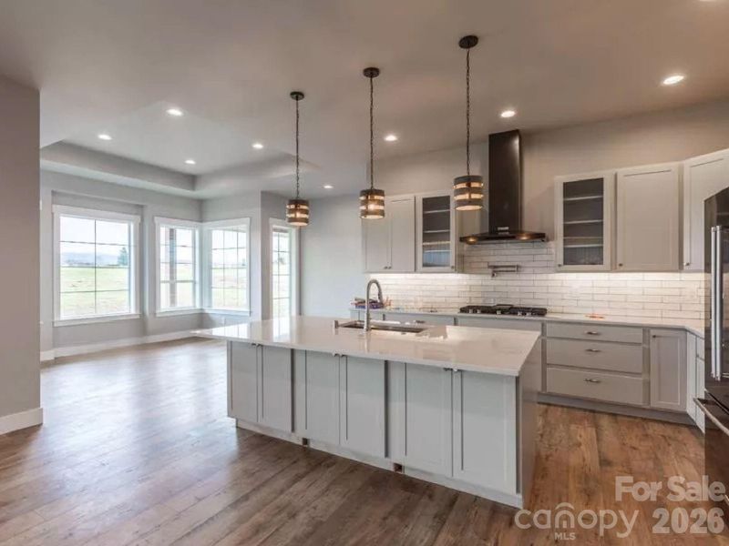 Furnished interior view inside a new home in , Granite Falls (Image 9).