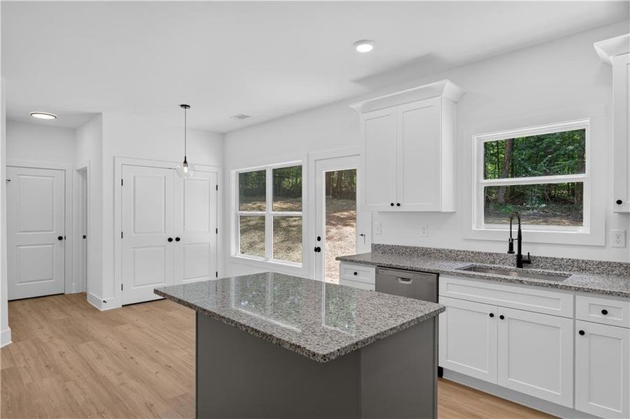 Furnished interior view inside a new home in , Dawsonville (Image 8).