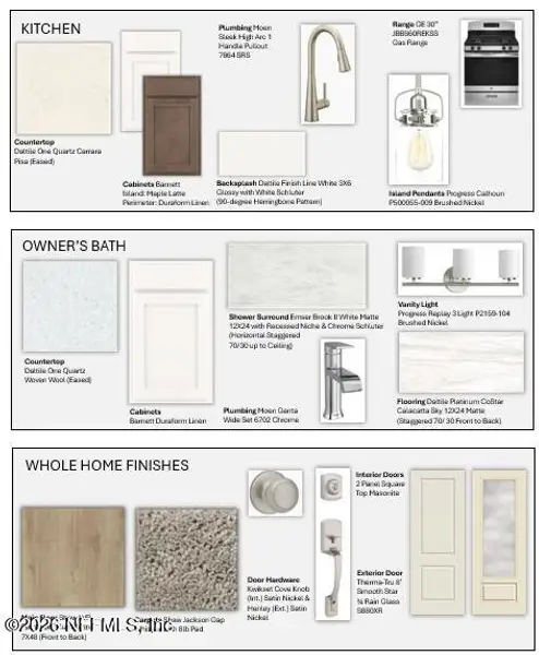 Sample of building materials used in homes in , Yulee (Image 3).