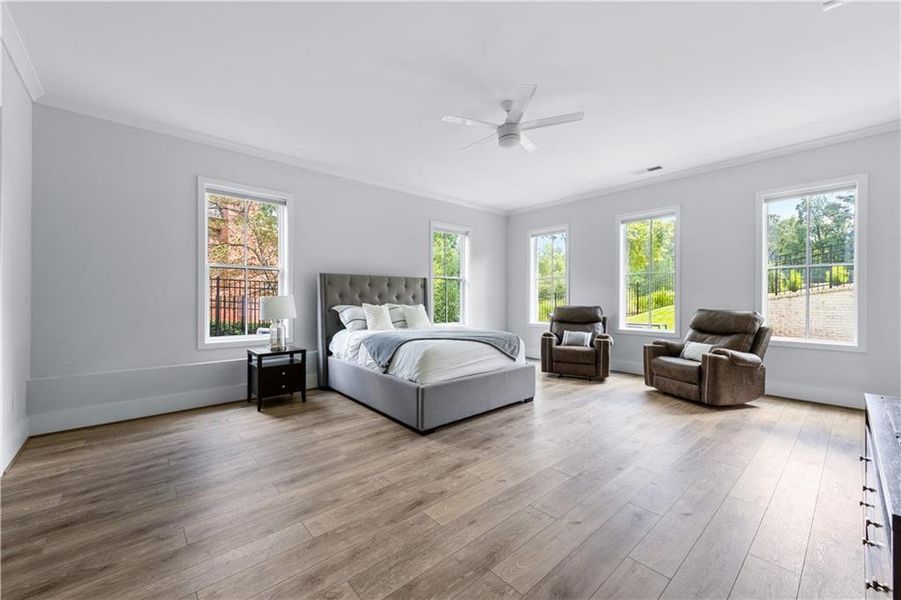 Furnished interior view inside a new home in , Acworth (Image 60).