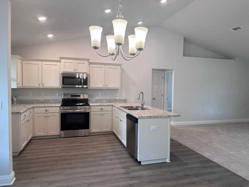 Furnished interior view inside a new home in Ashton View, Crestview (Image 6).