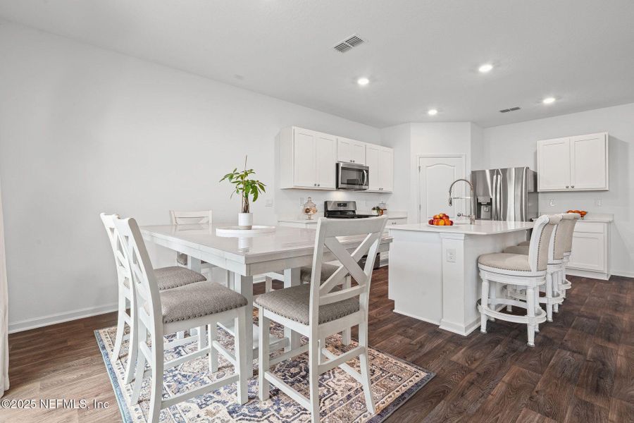 Furnished interior view inside a new home in Entrada, St. Augustine (Image 13).