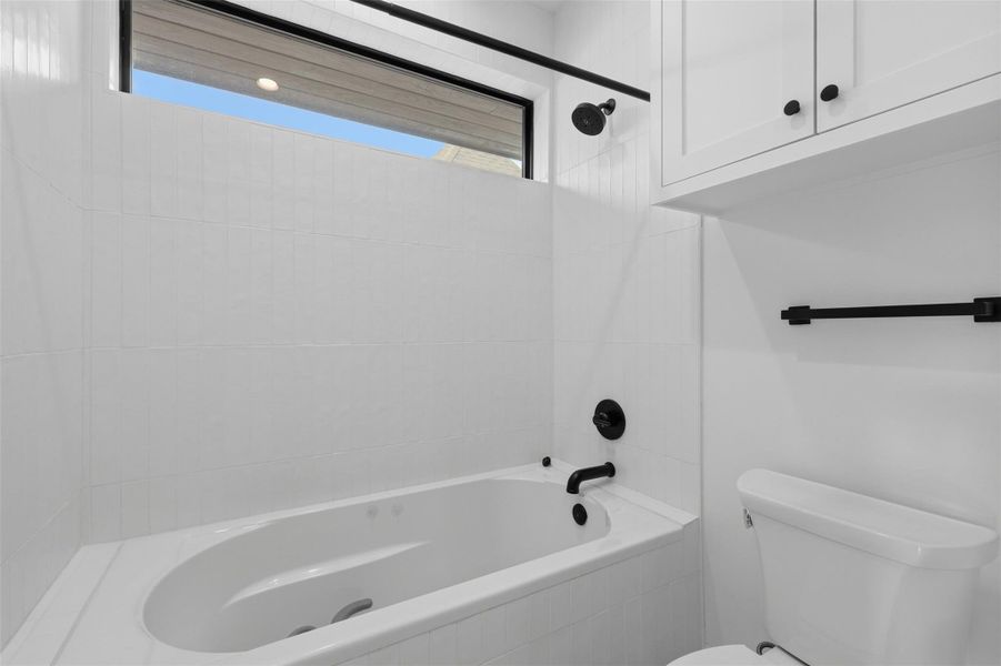 Furnished interior view inside a new home in , Bellaire (Image 36).