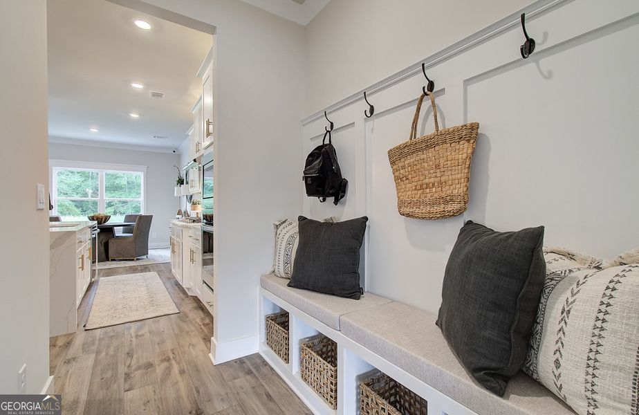 Furnished interior view inside a new home in Rosewood Lake Estates, Hoschton (Image 44).