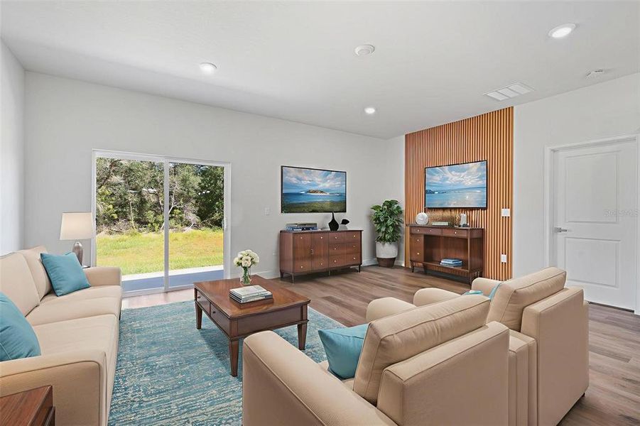 Furnished interior view inside a new home in , Ocala (Image 5).
