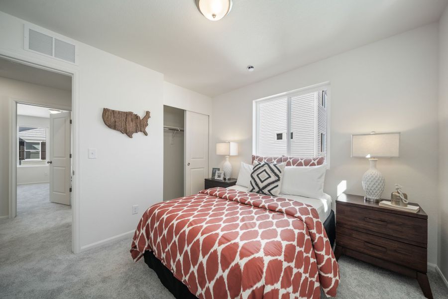 Furnished interior view inside a new home in Muegge Farms, Bennett (Image 10). Furnished interior view inside a new home in Muegge Farms, Bennett (Image 10).