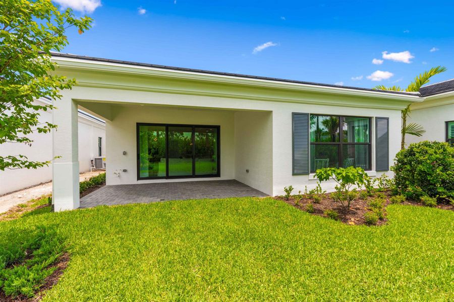 Exterior details and patio area of a home in , Palm Beach Gardens (Image 21). Exterior details and patio area of a home in , Palm Beach Gardens (Image 21).