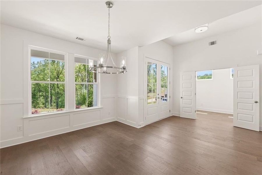 Spacious, unfurnished interior of a new home in , Gainesville (Image 53).