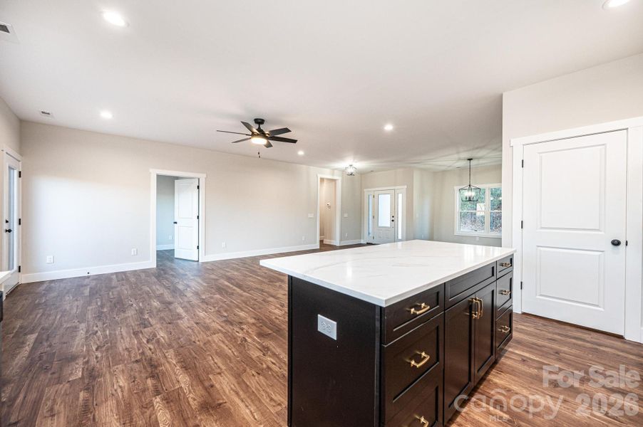 Furnished interior view inside a new home in , Lenoir (Image 8).