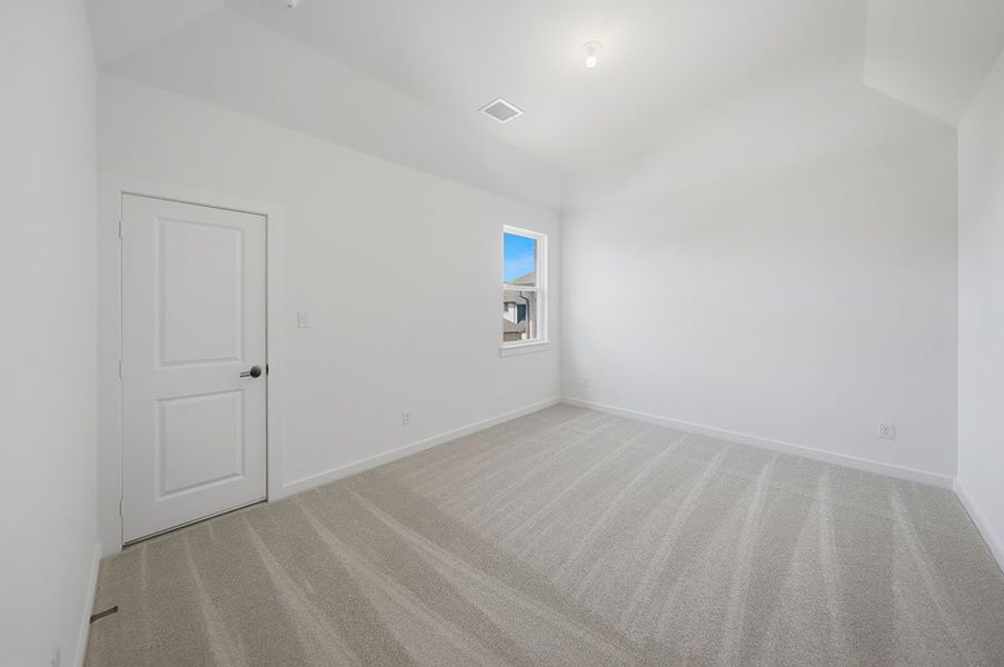 Spacious, unfurnished interior of a new home in Light Farms Brenham - 40' Lots, Celina (Image 34).