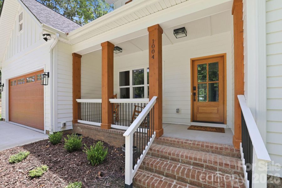 Exterior details and patio area of a home in , Monroe (Image 25).