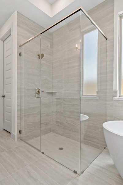 Furnished interior view inside a new home in Bridgeland, Cypress (Image 9).