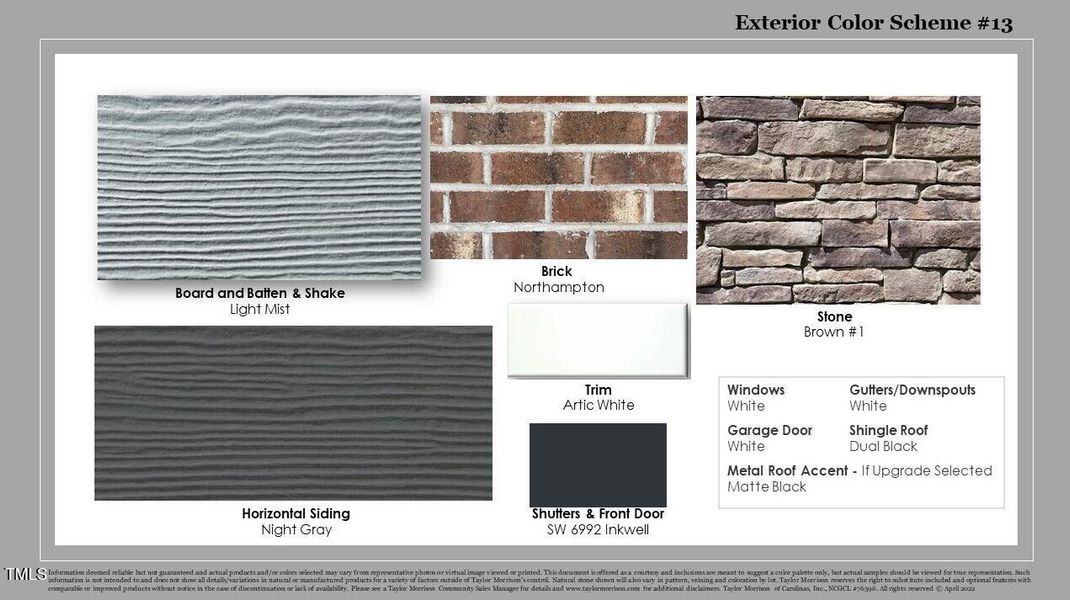 exterior colors