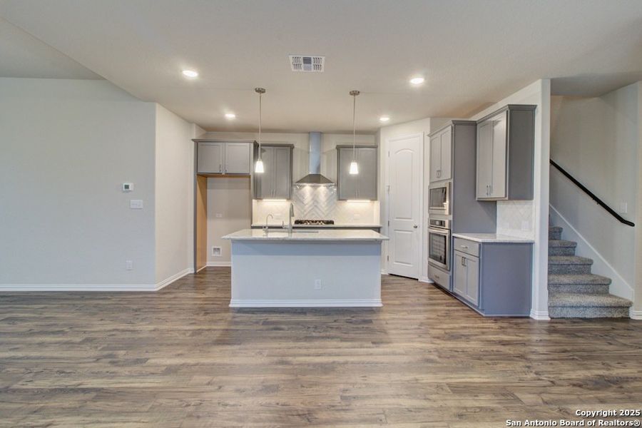 Furnished interior view inside a new home in Meyer Ranch - Enclave, New Braunfels (Image 2).