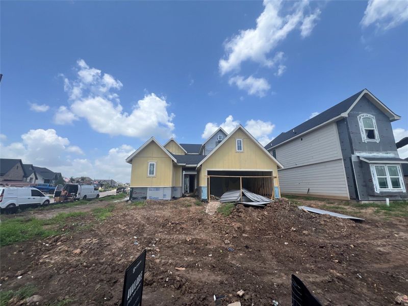 In-progress construction of a new home in Austin Point, Richmond, TX (Image 11).