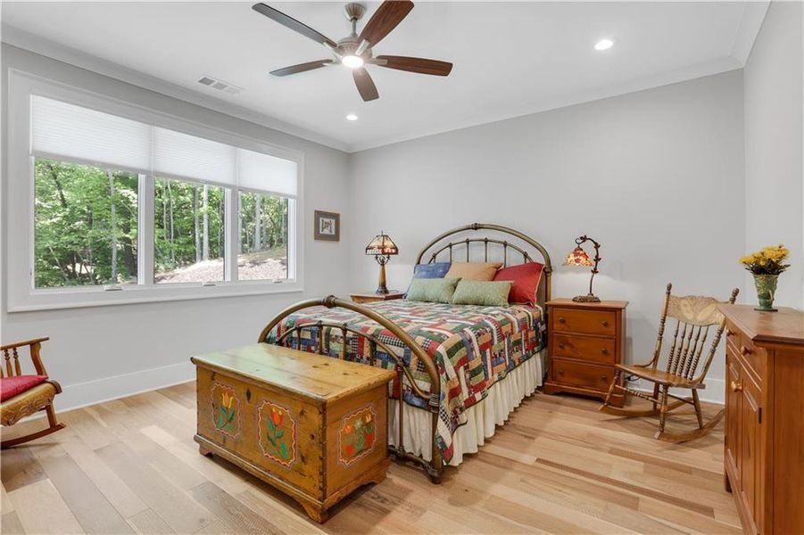 Furnished interior view inside a new home in , Dahlonega (Image 47).