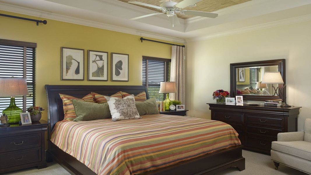 Furnished interior view inside a new home in Boca Royale Golf and Country Club at Wellen Park, Englewood (Image 8). Furnished interior view inside a new home in Boca Royale Golf and Country Club at Wellen Park, Englewood (Image 8).