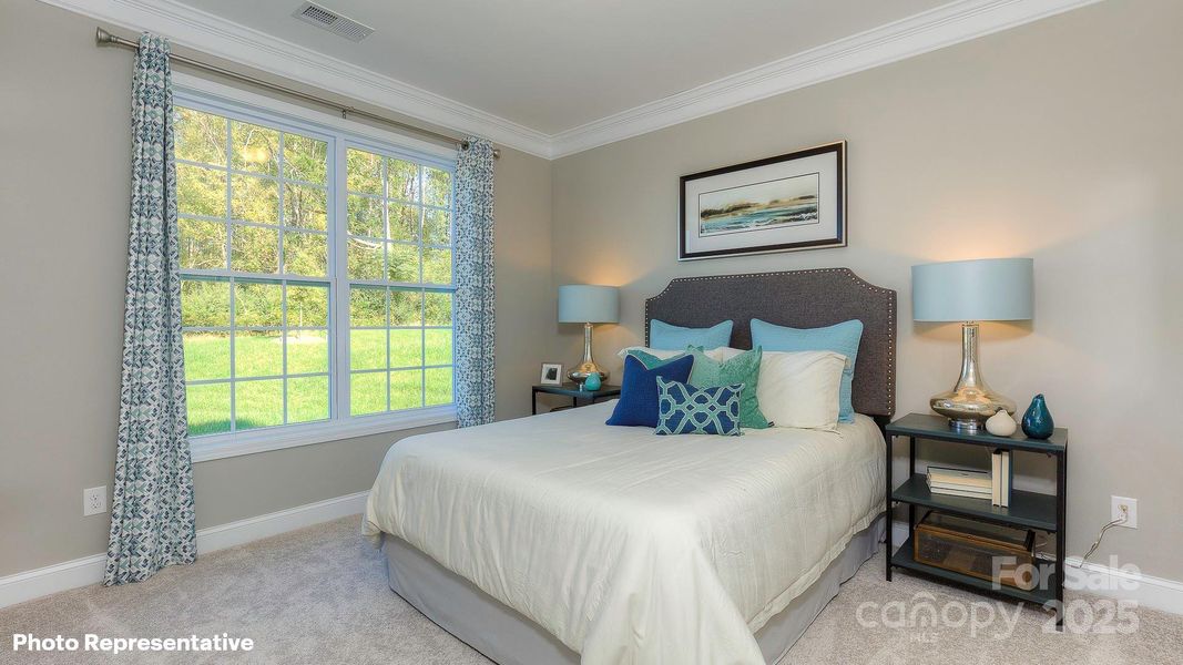 Furnished interior view inside a new home in Sylvan Creek, Denver (Image 20).