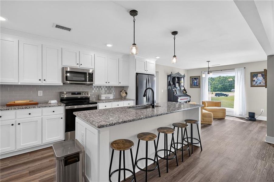 Furnished interior view inside a new home in , Winder (Image 14).