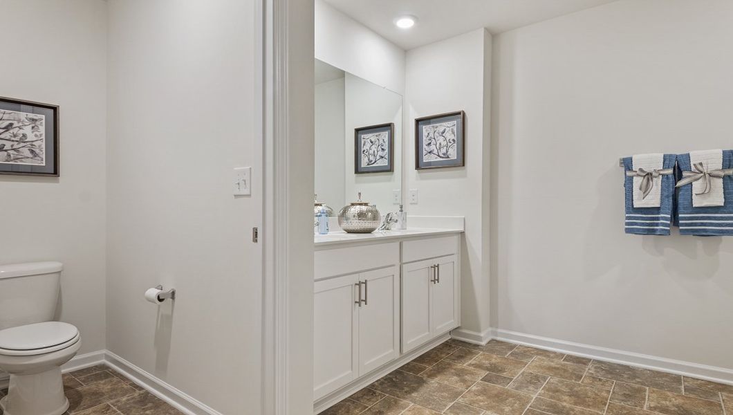 Furnished interior view inside a new home in Fishel Village, Winston-Salem (Image 22).