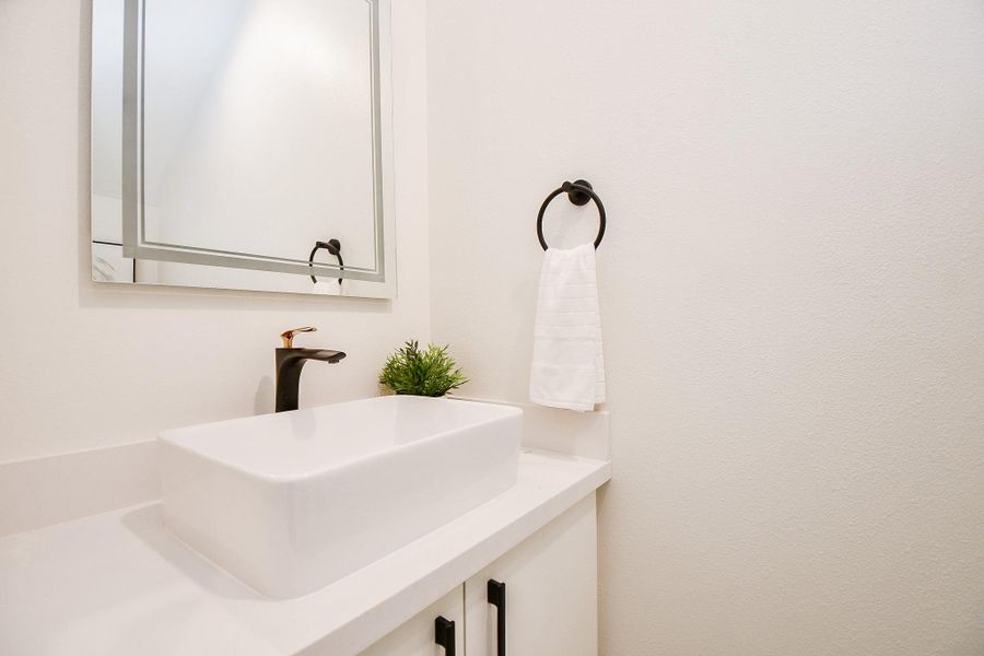 Close-up of interior finishes inside a home in , Houston (Image 17).
