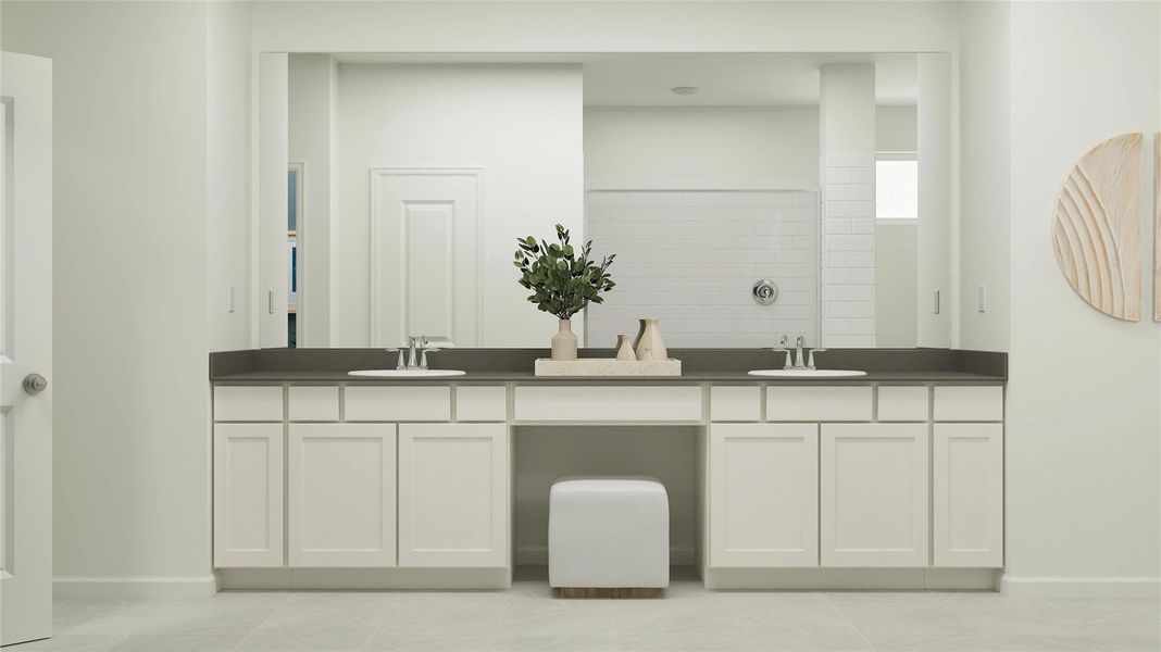 Furnished interior view inside a new home in Samara, League City (Image 20). Furnished interior view inside a new home in Samara, League City (Image 20).