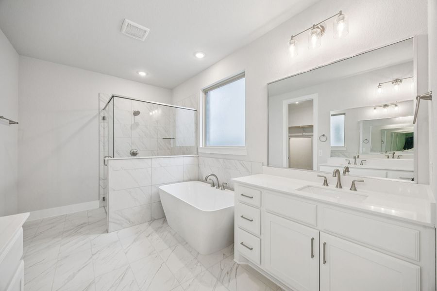 Representative furnished interior of a home built from the Majestic by Centre Living Homes in Painted Tree Woodland West, McKinney (Image 8). Representative furnished interior of a home built from the Majestic by Centre Living Homes in Painted Tree Woodland West, McKinney (Image 8).