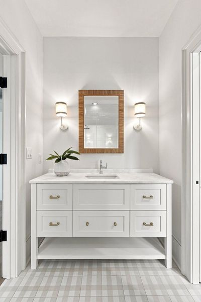 Furnished interior view inside a new home in , Mount Pleasant (Image 60).