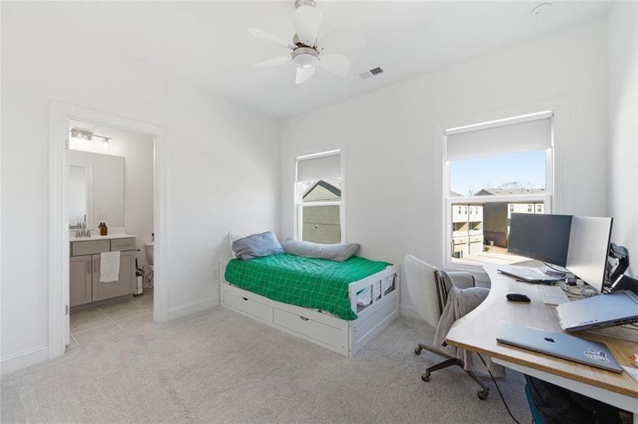 Furnished interior view inside a new home in , Duluth (Image 21).
