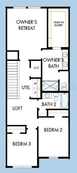 2D floor plan layout of this home in , Apollo Beach, FL (Image 3). 2D floor plan layout of this home in , Apollo Beach, FL (Image 3).